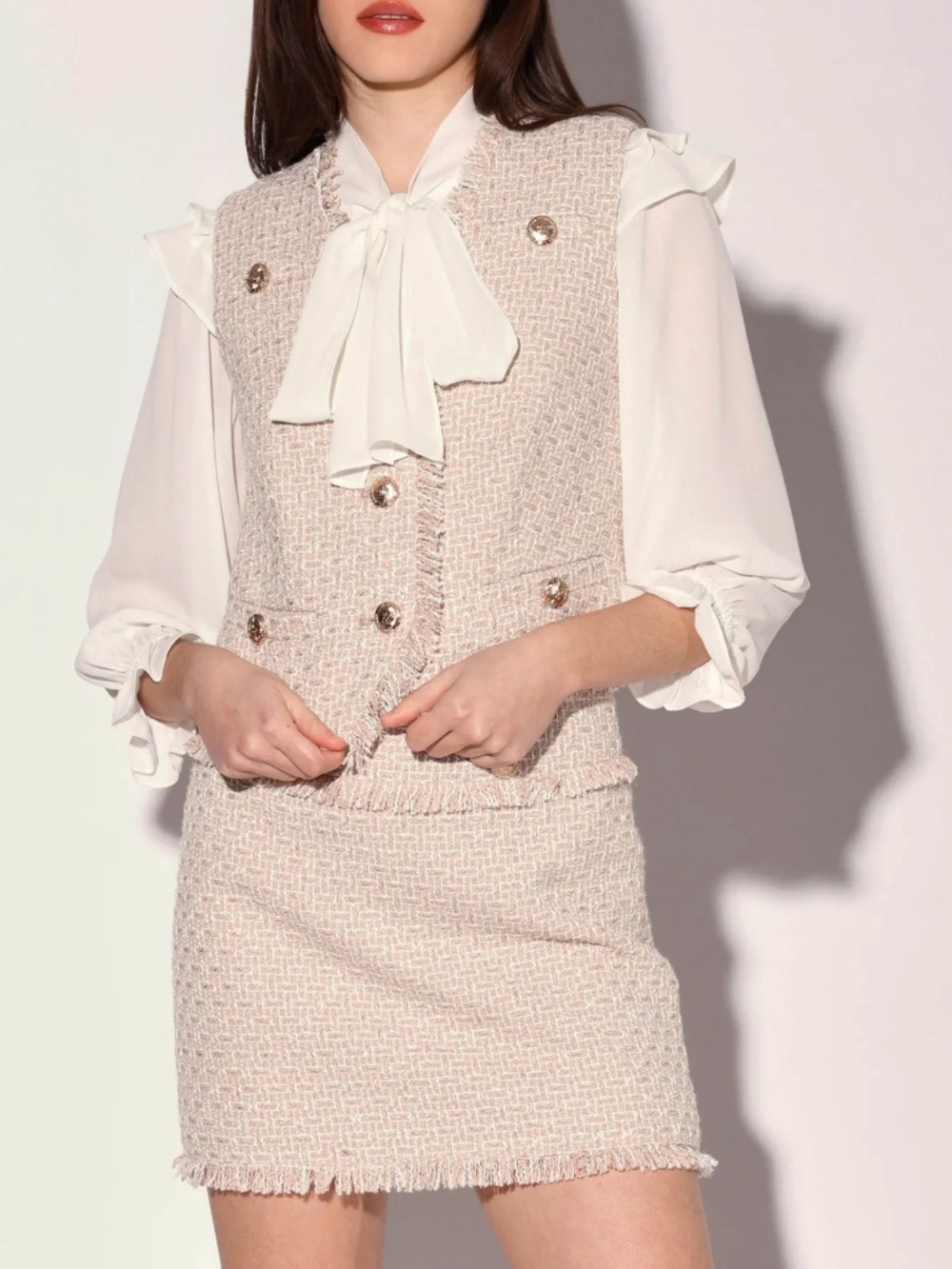 Walter Baker Dana Vest, Baja Tweed $188 NWT